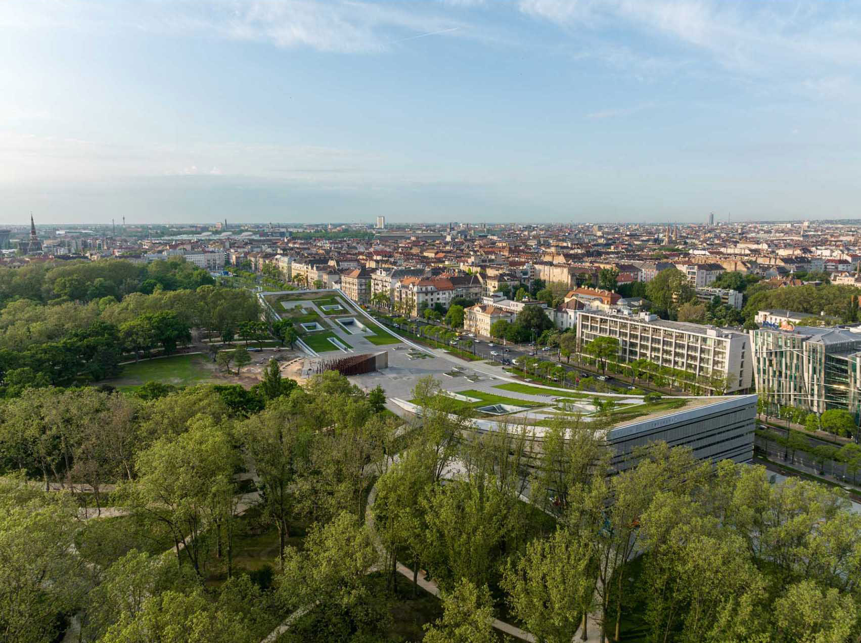 The Green Roof On Top Of This New Museum Acts As A Public Park